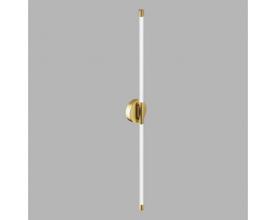 Бра настенное двойное LED 14W, матовое золото PLW-7048-1000SGD