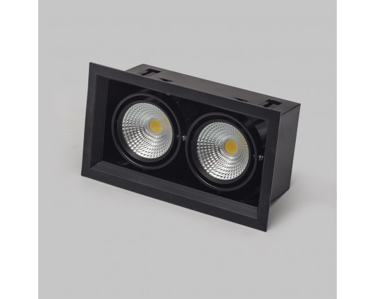 Светильник карданный LED 2*20W встраиваемый, BK IL.0006.2200