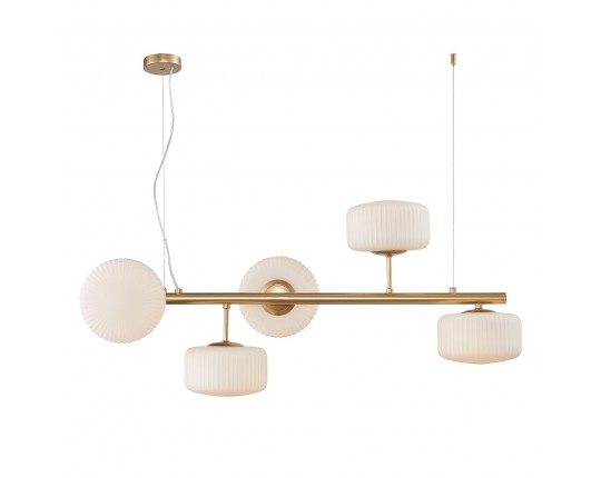 Люстра подвесная 5*G9 MD.9366-5-P-MGD