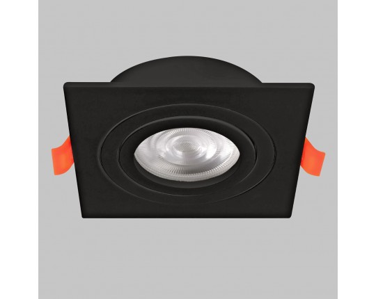 Светильник встраиваемый поворотный GU10 50W Черный IL.0029.0008-BK