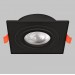 Светильник встраиваемый поворотный GU10 50W Черный IL.0029.0008-BK