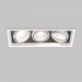 Светильник карданный LED 3*20W встраиваемый, WH IL.0006.2315