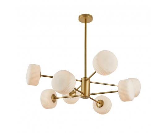 Люстра подвесная 8*G9 MD.9366-8-P-MGD