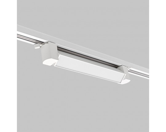 Светильник рассеянного света линейный LED для трековой системы 1 фазный трек 220В 20Вт, 4200K, Белый IL.0010.0103-20-4200-WH