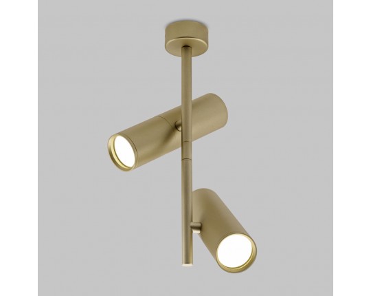 Светильник GU10 2*50W потолочный спот Матовое Золото IL.0005.4200-2 MG