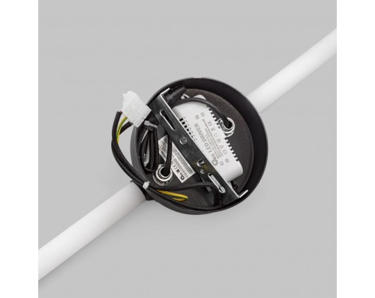 Бра настенное двойное LED 14W, матовый черный PLW-7048-1000SBK