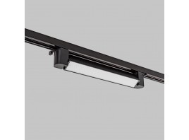 Светильник рассеянного света линейный LED для трековой системы 1 фазный трек 220В 20Вт 4200K, Черный IL.0010.0103-20-4200-BK