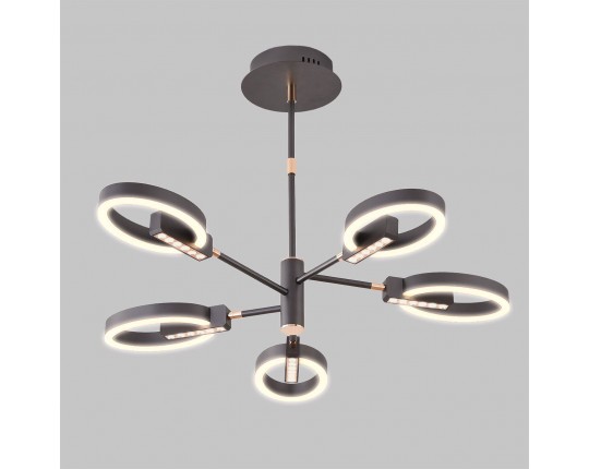 Люстра светодиодная потолочная, 90Вт, пульт ДУ, 3200К+6500К PLC-7056-720