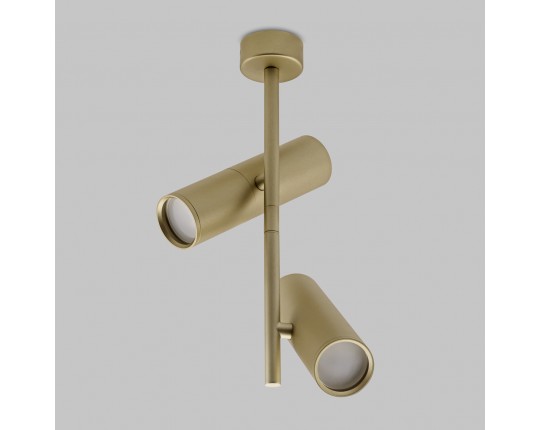 Светильник GU10 2*50W потолочный спот Матовое Золото IL.0005.4200-2 MG