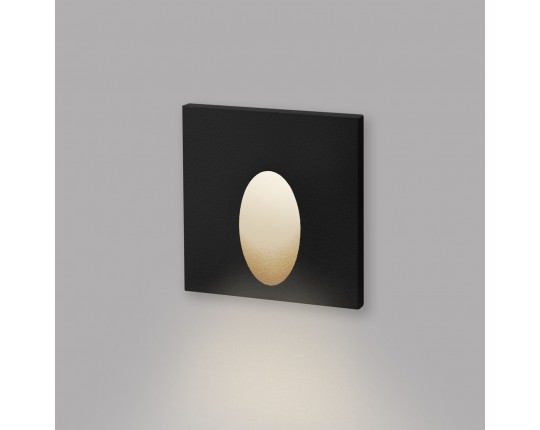 Подсветка для лестниц LED 3Вт 3000К IP54 Черный IL.0013.3004-BK