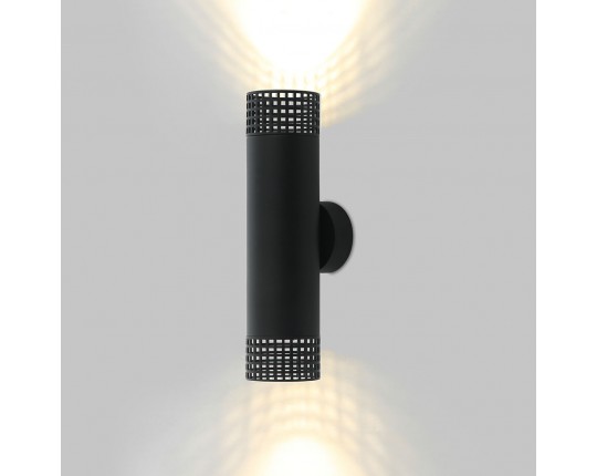 Светильник GU10 2*50W настенный спот Черный IL.0005.5302-BK