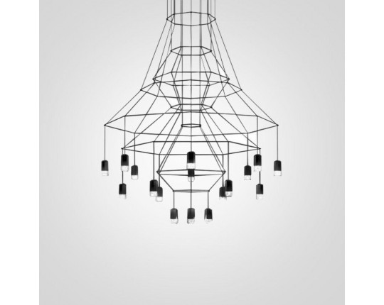 Подвесная люстра Imperium Loft Vibia Wireflow 75118-22