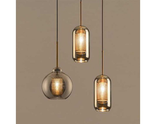 Подвесной светильник Imperium Loft Catch Smoky 224328-23