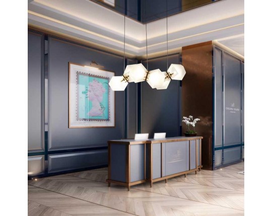 Подвесной светильник Imperium Loft Welles Glass 123396-22