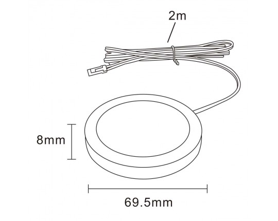 Светильник накладной мебельный 12V Mobiled Lightstar 036340