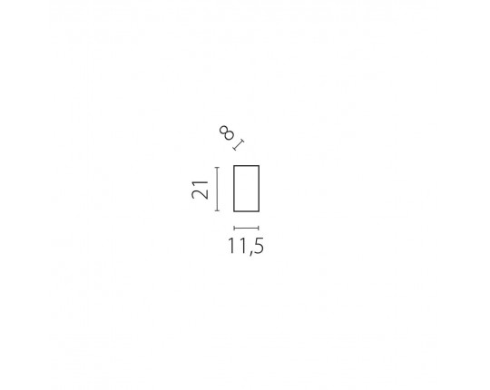 Заглушка торцевая Lightstar Due Hermes 510167