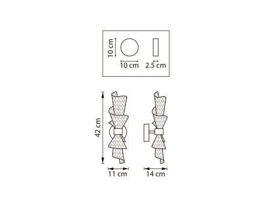 Бра Lightstar Acrile 737672 Бра Lightstar Acrile 737672