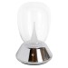 Настольная лампа диммируемая 10W 3000K прозрачный/хром Uovo III Lightstar 807904 Настольная лампа диммируемая 10W 3000K прозрачный/хром Uovo III Lightstar 807904
