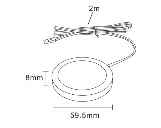 Светильник накладной мебельный 12V Mobiled Lightstar 036240
