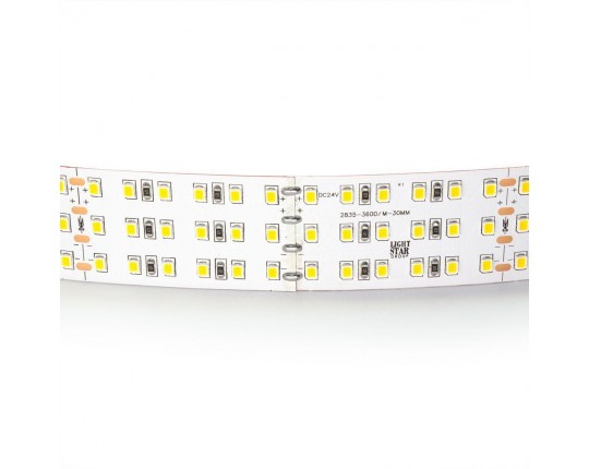 Светодиодная лента Lightstar 44W/m 360LED/m теплый белый 5M 423003