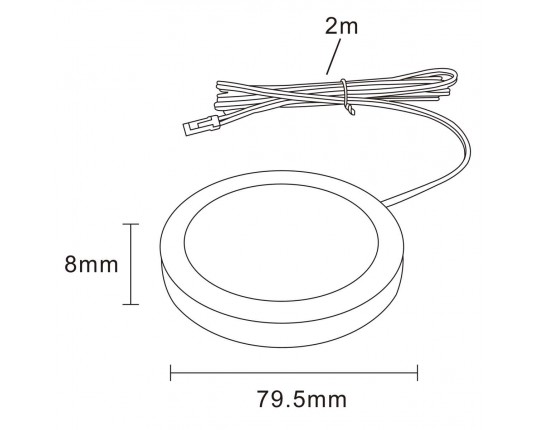 Светильник накладной мебельный 12V Mobiled Lightstar 036540