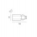 Питание боковое к треку 5040xx-(F)/(R) Quattro Lightstar 504116-FRPS Питание боковое к треку 5040xx-(F)/(R) Quattro Lightstar 504116-FRPS