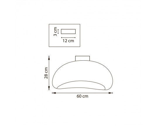 Светильник настенно-потолочный 1xE27 (led) max 12W Sigma Lightstar 611666