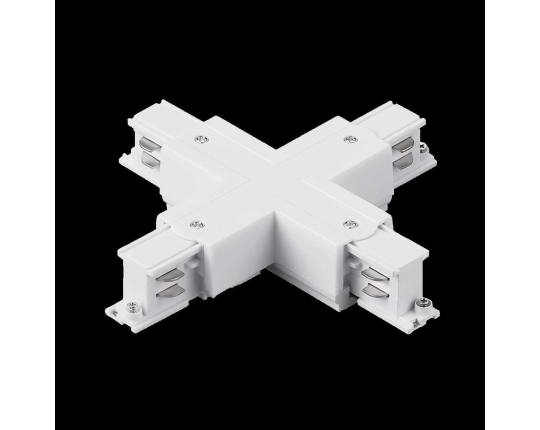 Соединение крестовое с подводом питания к треку 5040xx-(F)/(R) Quattro Lightstar 504146-FR
