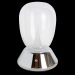 Настольная лампа диммируемая 10W 3000K прозрачный/хром Uovo III Lightstar 807904 Настольная лампа диммируемая 10W 3000K прозрачный/хром Uovo III Lightstar 807904