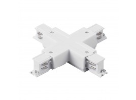Соединение крестовое с подводом питания к треку 5040xx-(F)/(R) Quattro Lightstar 504146-FR