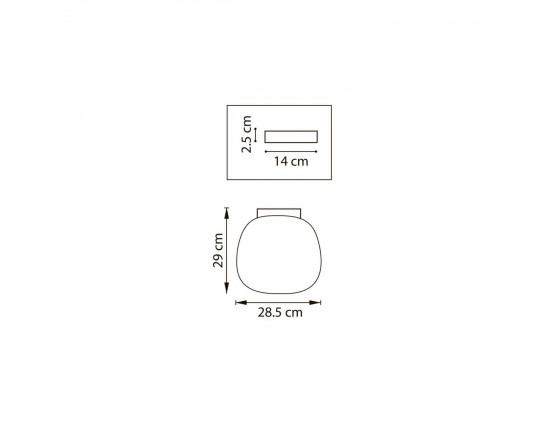 Люстра потолочная 1x12W(led) Е27 белый/матовый Grazia Lightstar 608616
