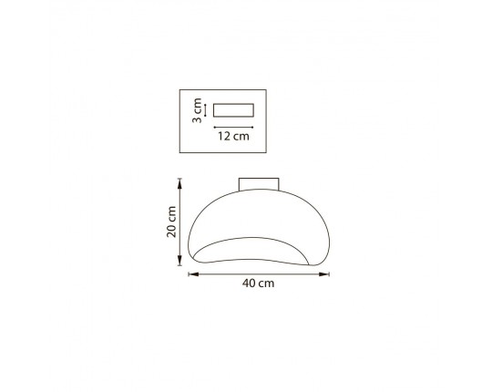 Светильник настенно-потолочный 1xE27 (led) max 12W Sigma Lightstar 611646 Светильник настенно-потолочный 1xE27 (led) max 12W Sigma Lightstar 611646