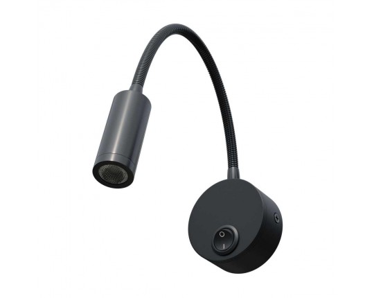 Бра 3W 155LM 4000K, черный Omega Lightstar 200247