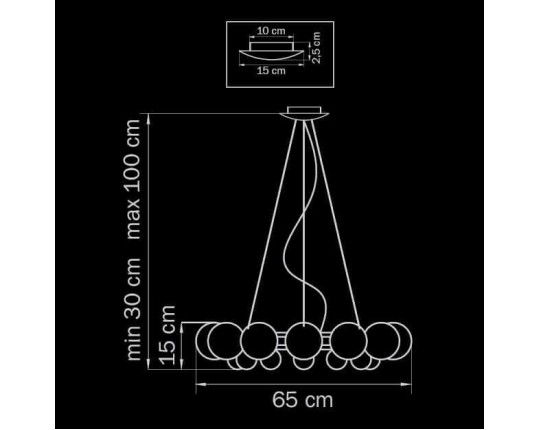 Подвесная люстра Lightstar Sferetta 801124