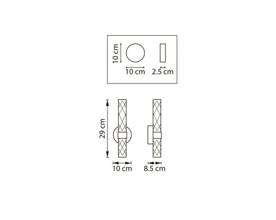 Бра Lightstar Acrile 737652