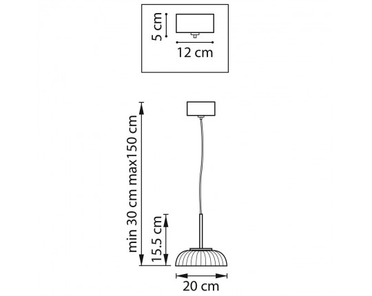 Подвесной светодиодный светильник Lightstar Acrile 738073
