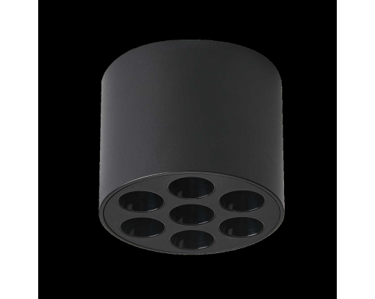 Светильник потолочный 6W 470LM 4000K, черный Guarda Lightstar 080647