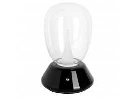 Настольная лампа диммируемая 10W 3000K прозрачный/черный Uovo III Lightstar 807907