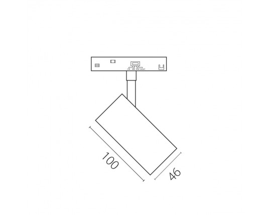 Трековый светильник Lightstar Uno Cct 209106CCT