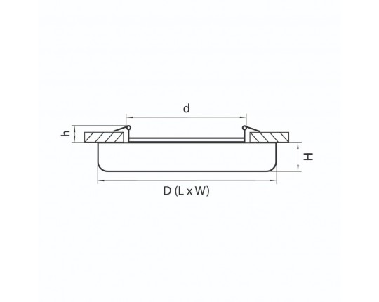 Встраиваемый светодиодный светильник Lightstar Zocco 221092