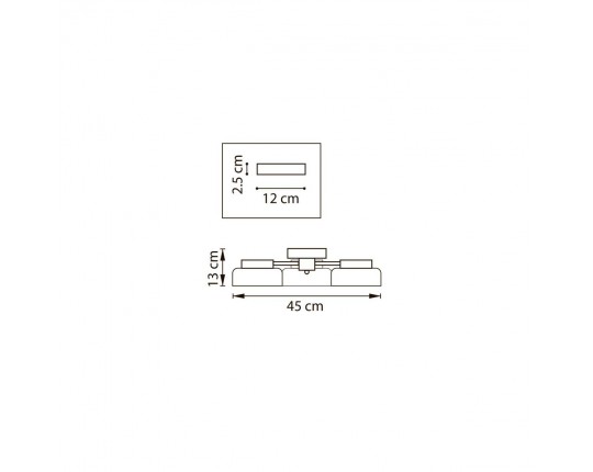 Потолочная люстра Lightstar Fico Ii 740137