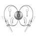 Бра Lightstar Scarabeo 755624 Бра Lightstar Scarabeo 755624