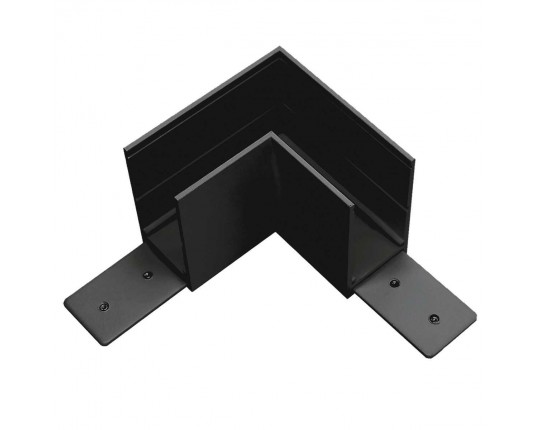 Соединитель PRO L-образный горизонтальный Teta Lightstar 505127-ALU