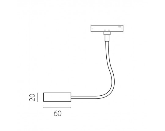Светильник для чтения 24V 3W 24° 3000K, черный Linea Lightstar 236037
