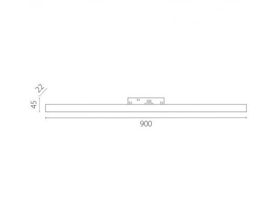 Трековый светильник Lightstar Uno Cct 269906CCT