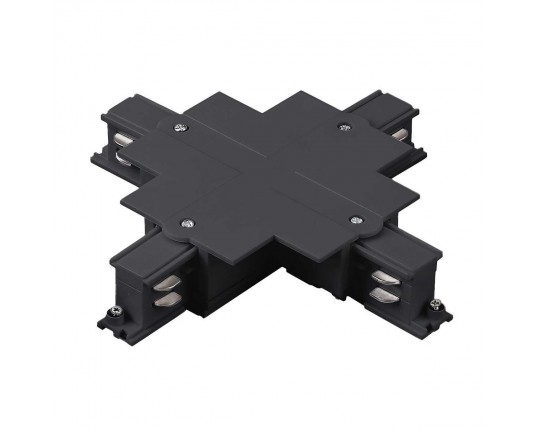 Соединение крестовое встраиваемое с подводом питания к треку 5030xx-R Quattro Lightstar 503147-R