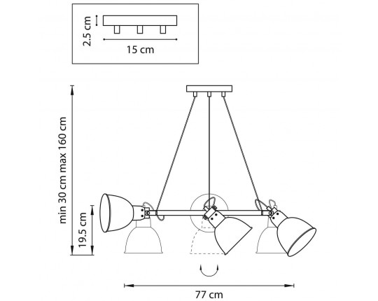 Подвесная люстра Lightstar Acrobata 761160