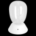 Настольная лампа диммируемая 10W 3000K прозрачный/белый Uovo III Lightstar 807906 Настольная лампа диммируемая 10W 3000K прозрачный/белый Uovo III Lightstar 807906