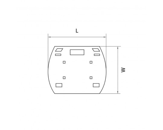 Заглушка Lightstar Barra 504166