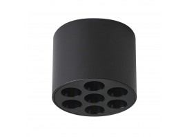 Светильник потолочный 6W 470LM 4000K, черный Guarda Lightstar 080647